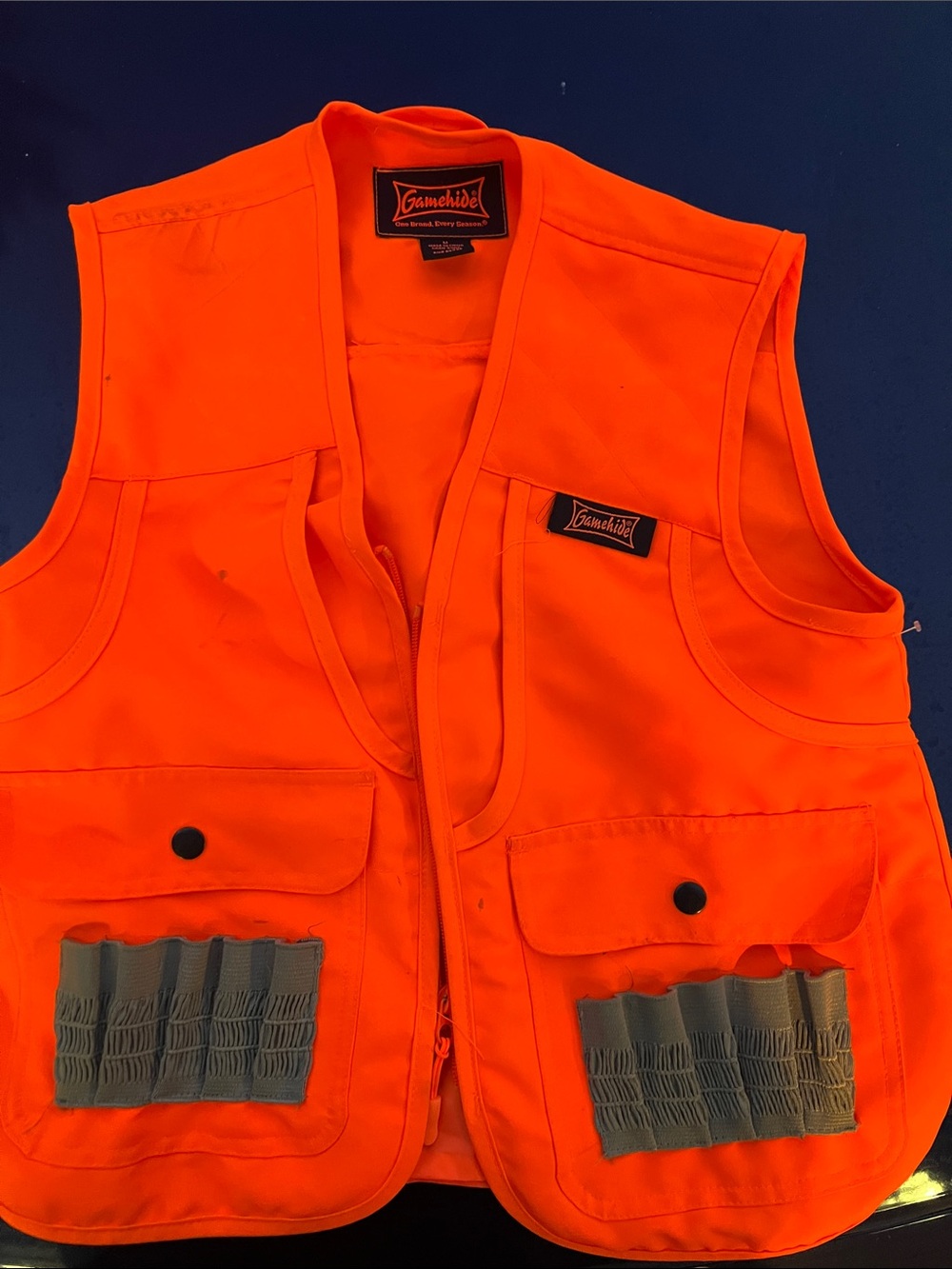 Gamehide Kids High-Visibility Orange Safety Vest
